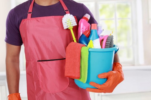 Professional house cleaning in a Lambeth flat living room